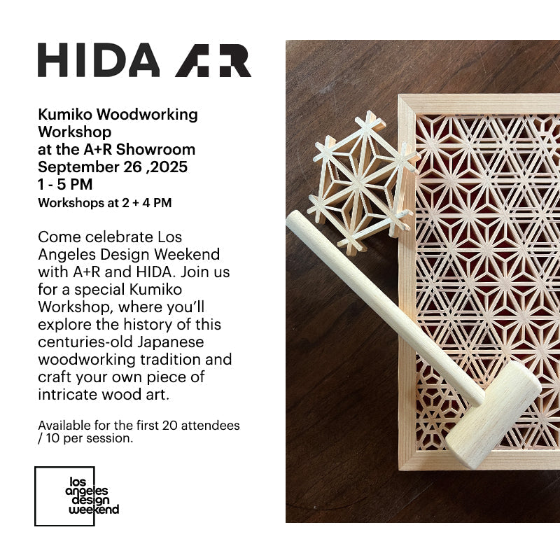 Kumiko Woodworking Workshop for LADW 2025