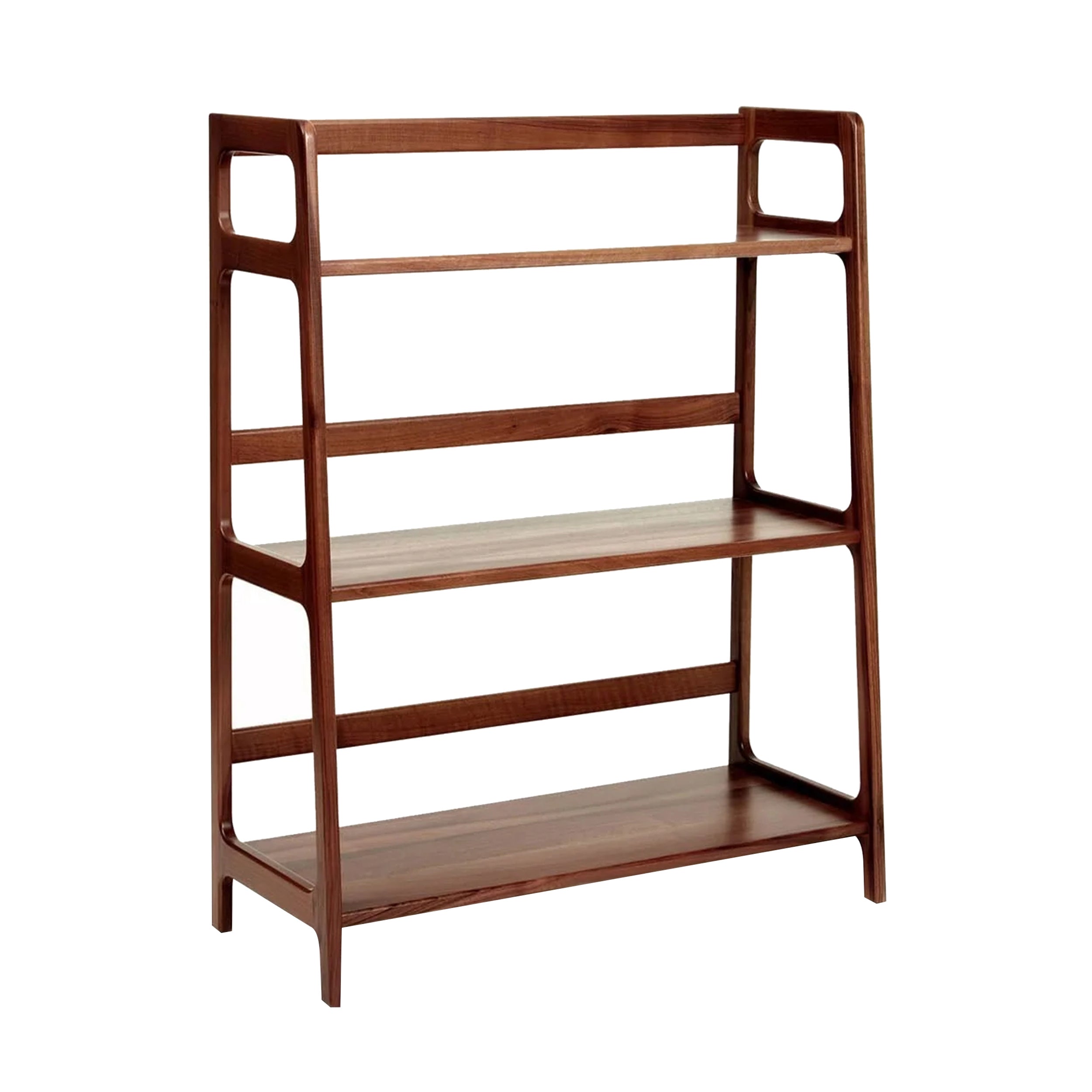 Agnes Medium Shelving Unit: European Walnut