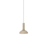 Collect Lighting: Cashmere + High + Hoop + Black Brass