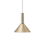 Collect Lighting: Brass + High + Cone + Black Brass