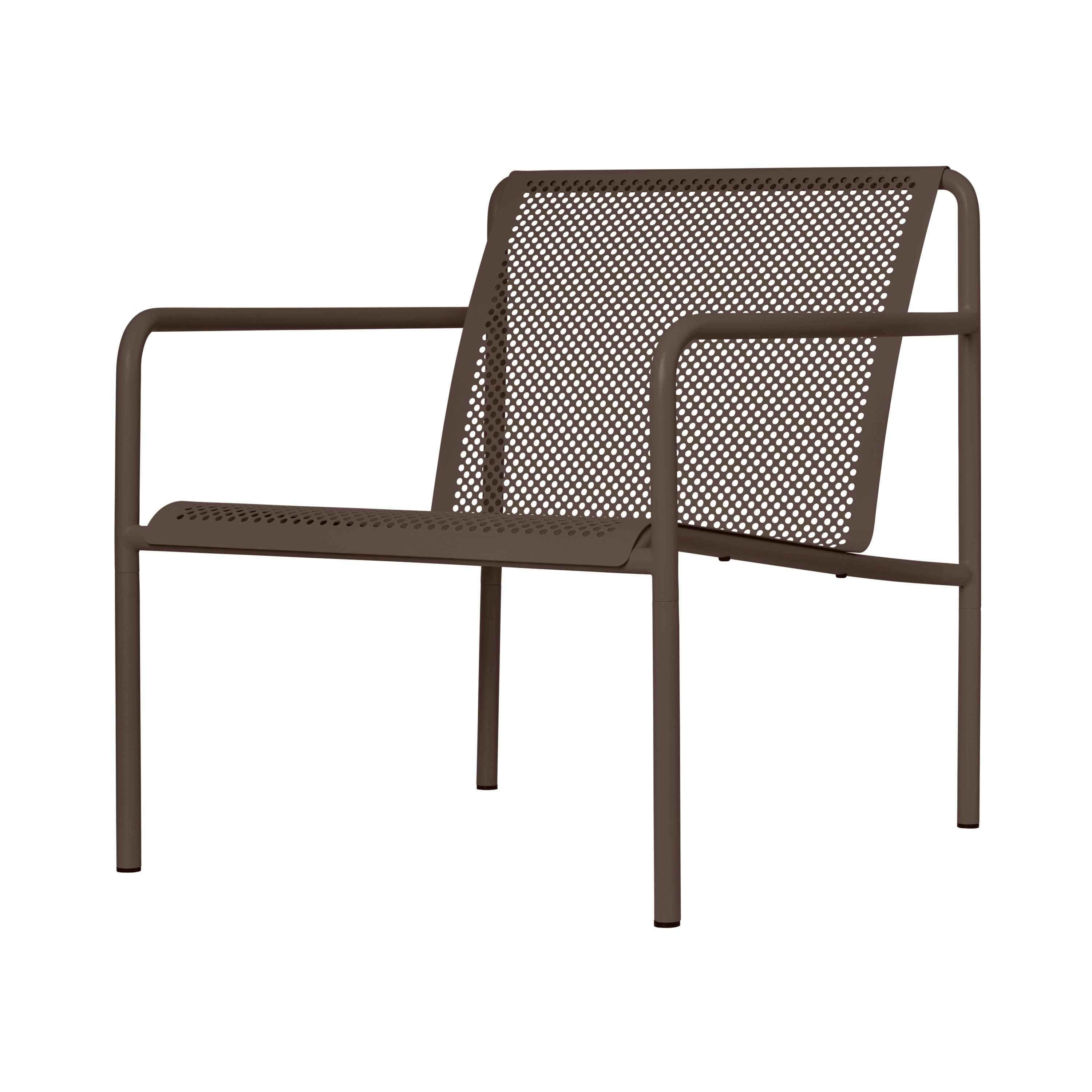 Dapple Lounge Chair: Dark Chocolate