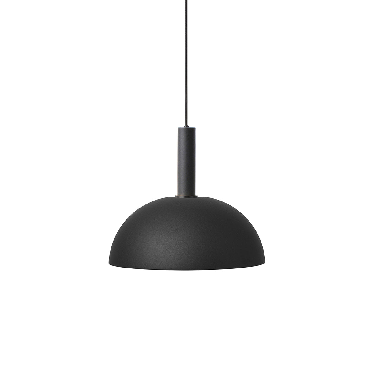 Collect Lighting: Black + High + Dome + Black Brass