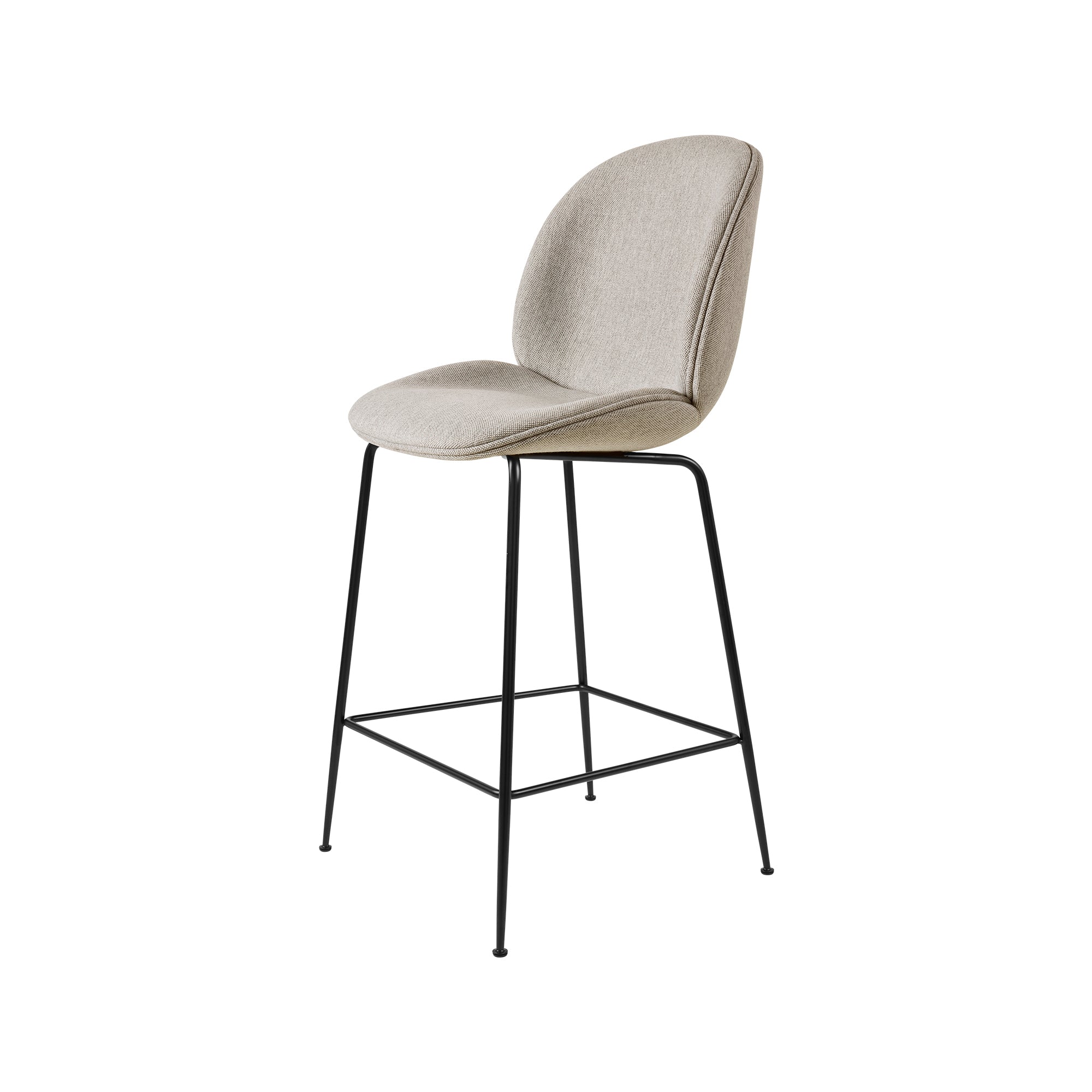 Beetle Bar + Counter Chair: Full Upholstered + Counter + Mode 48