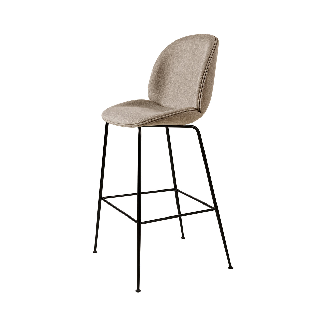 Beetle Bar + Counter Chair: Full Upholstered + Bar + Metaphor 36