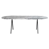 Saw Dining Table: Marble