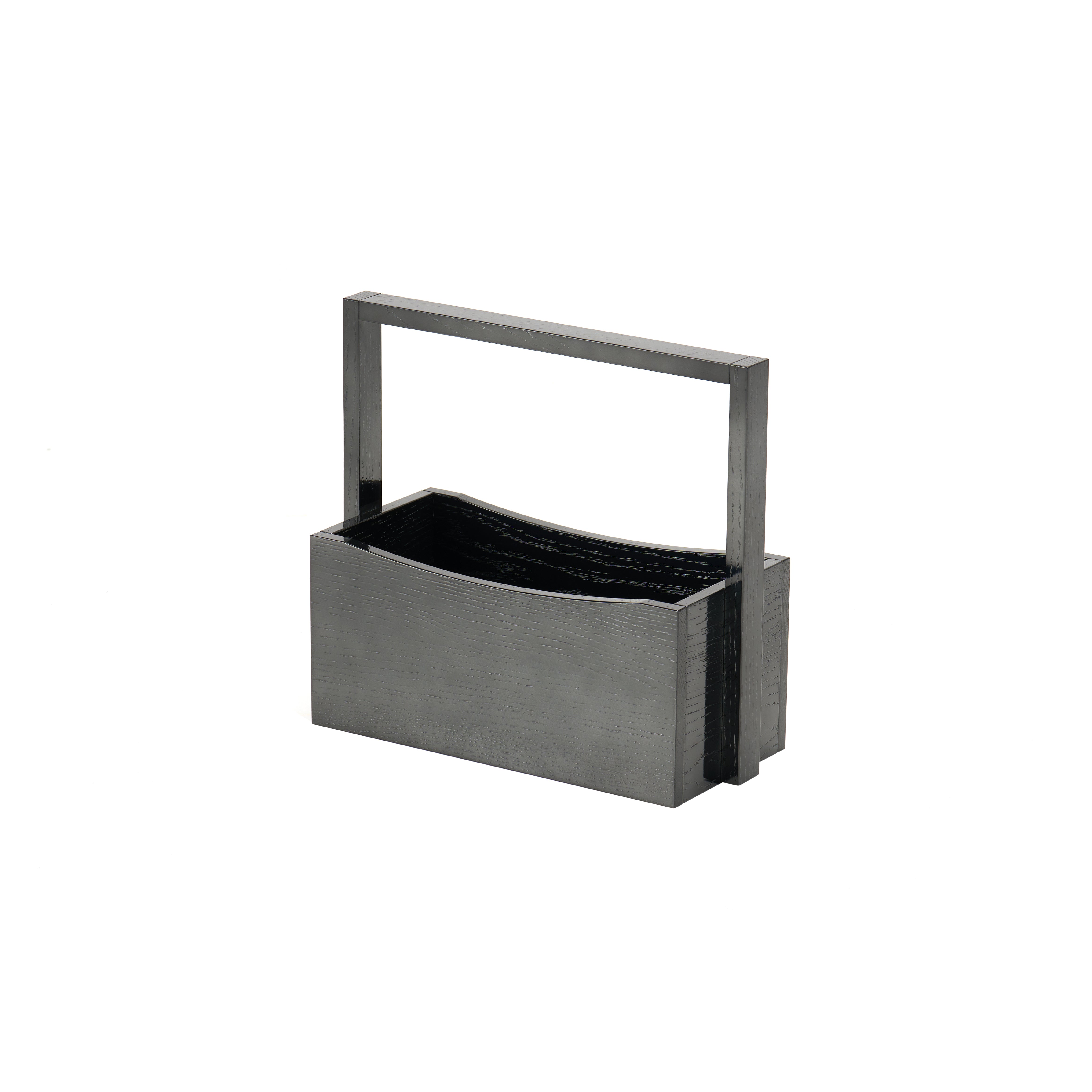 Space Basket: Metallic Black