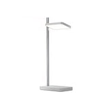 Talia Table Lamp + Wireless Device Charger: Grey + Silver