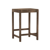 01 Bar + Counter Stool: Counter + Dark Brown Birch