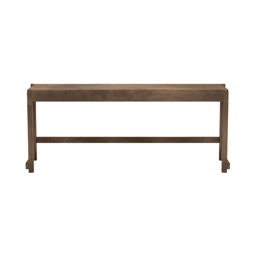 01 Bench: Dark Brown Birch