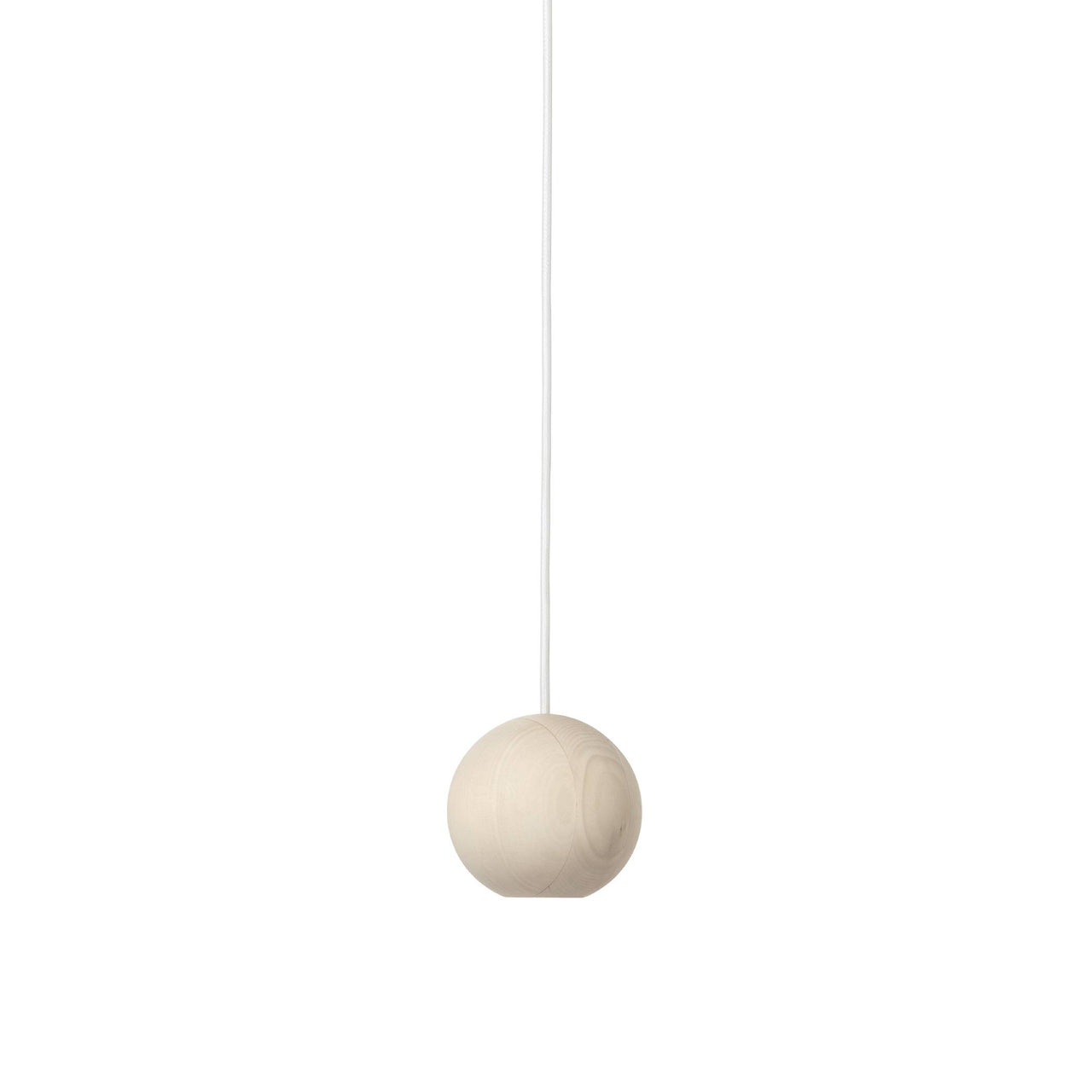 Liuku Base Pendant Light: Ball + Matt Lacquered