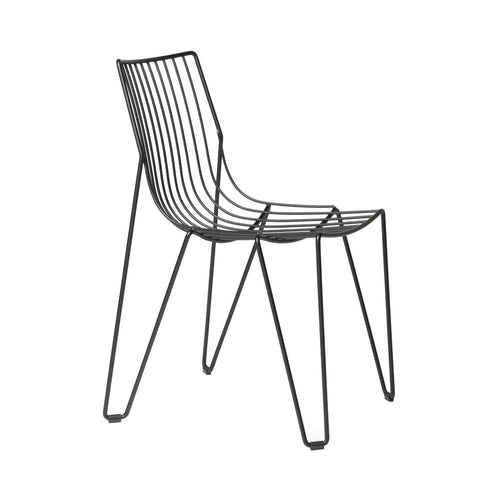Tio Stacking Chair: Black