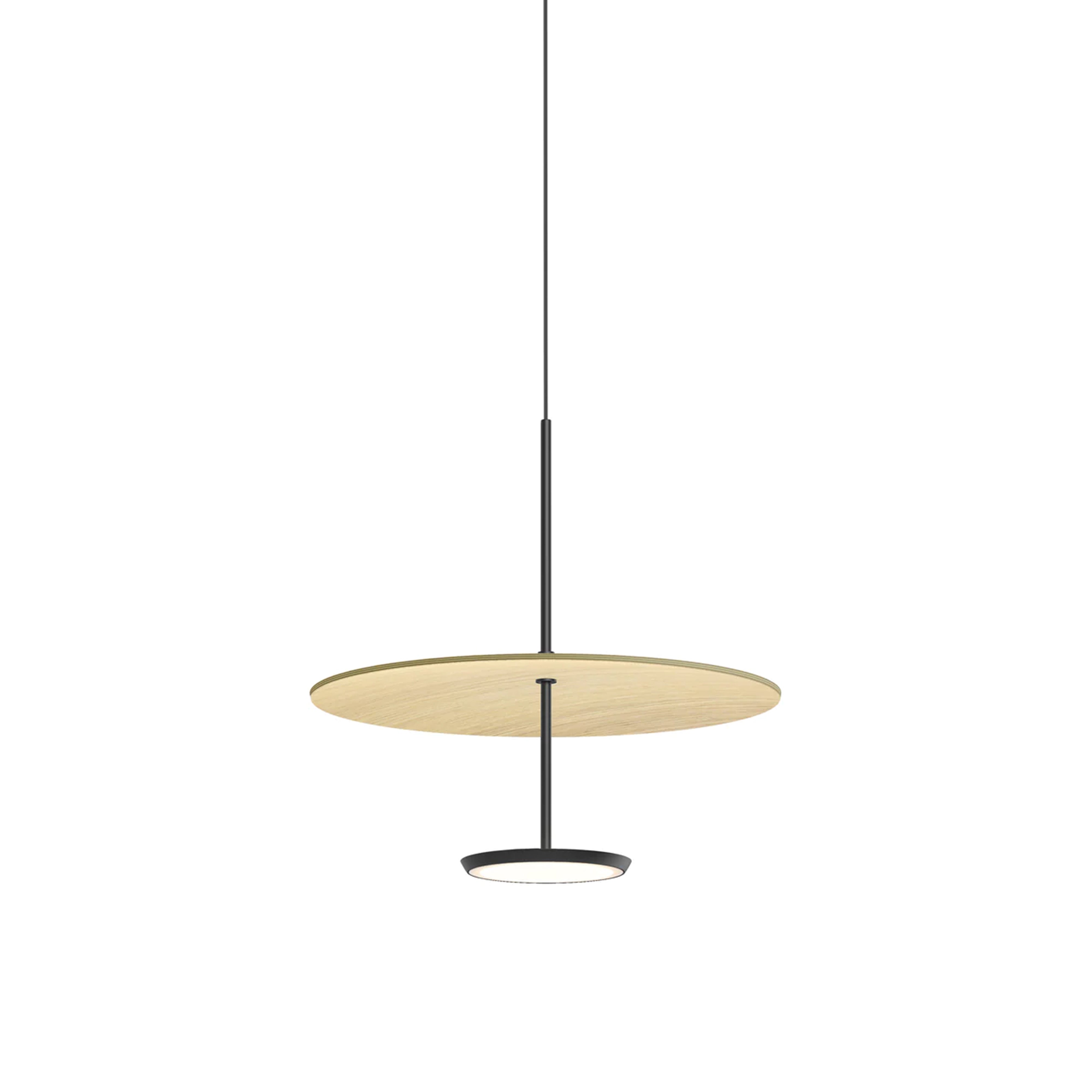 Sky Dome Pendant Light: Wood + Small - 18.1