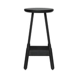 Albert Bar + Counter Stool: Bar + Black Stained Ash