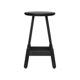 Albert Bar + Counter Stool: Counter + Black Stained Ash