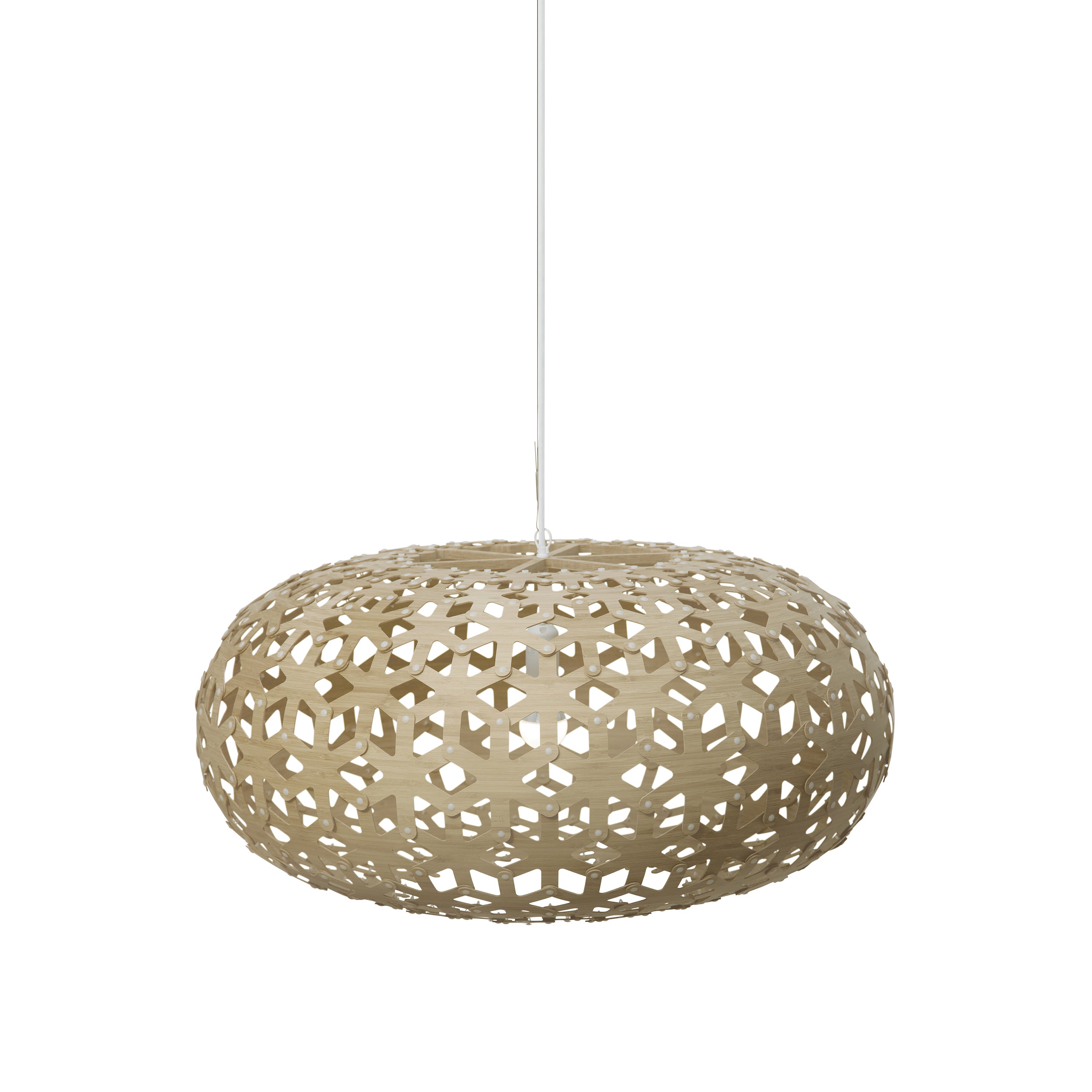 Snowflake Pendant Light: Medium - 39.4