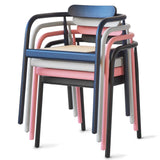 Ahm Chair: Navy Blue + Ash Grey + Jaipur + Black