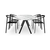 Saw Dining Table: Marble