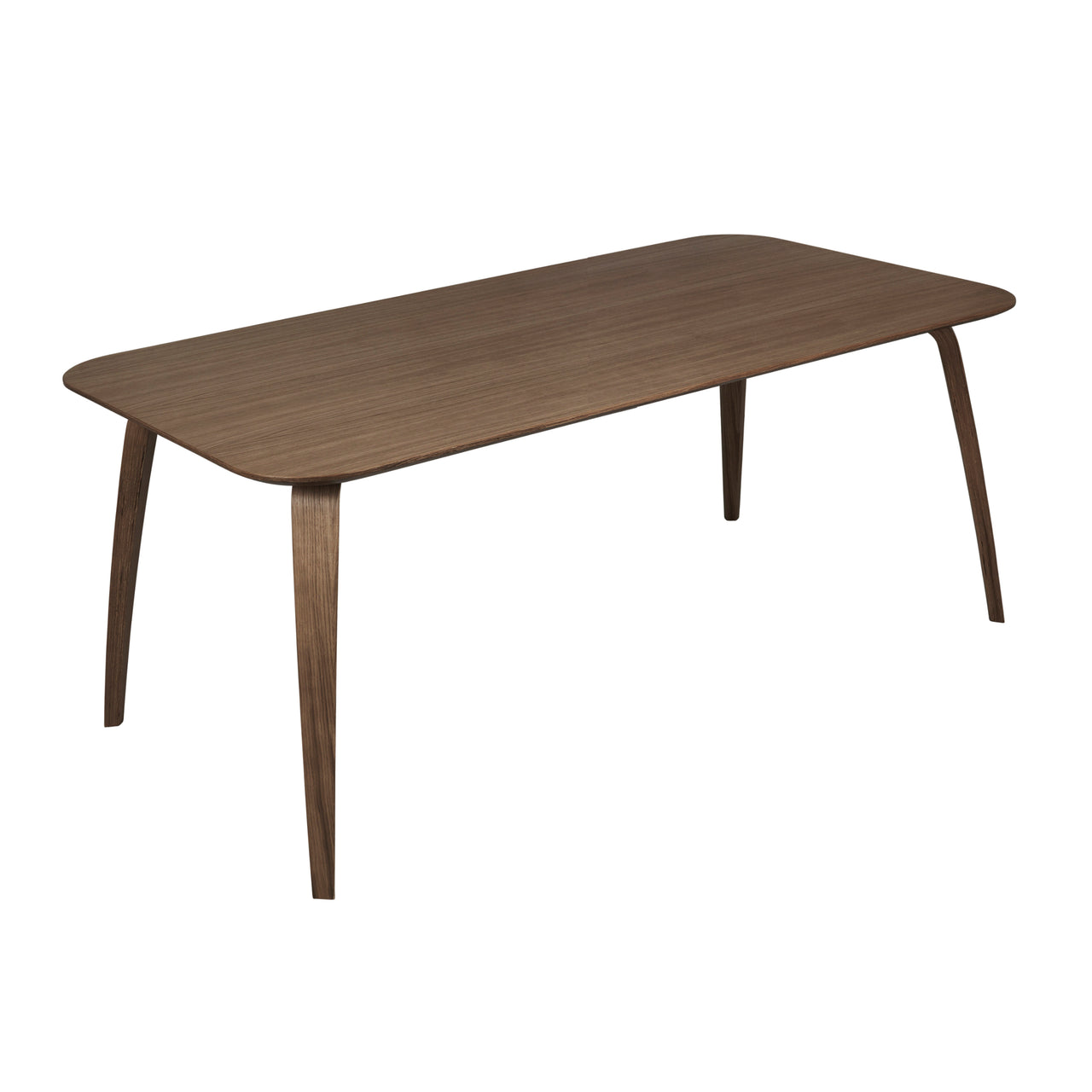 Gubi Dining Table: Rectangular + Small - 35.4
