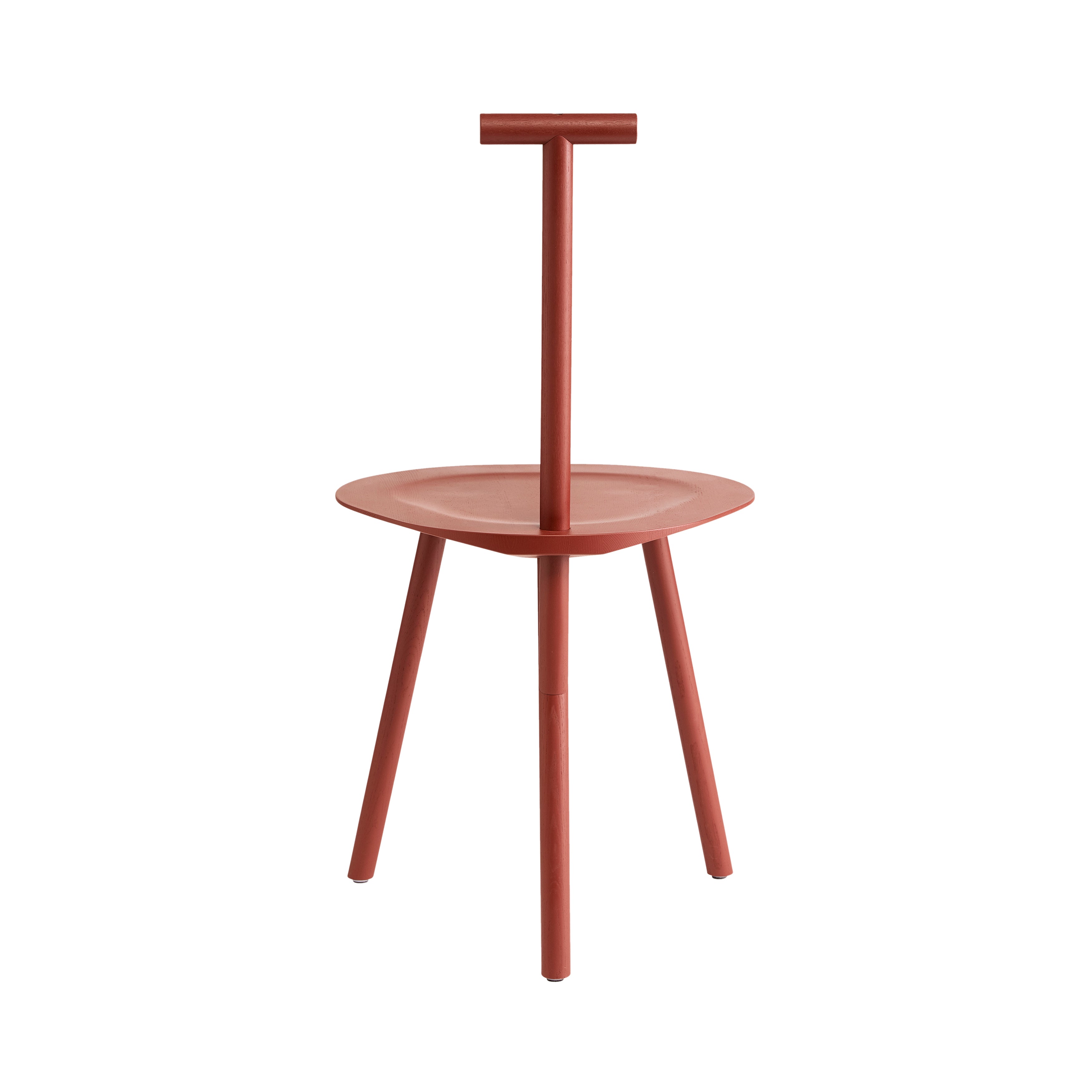 Spade Chair: Stained Basque Red