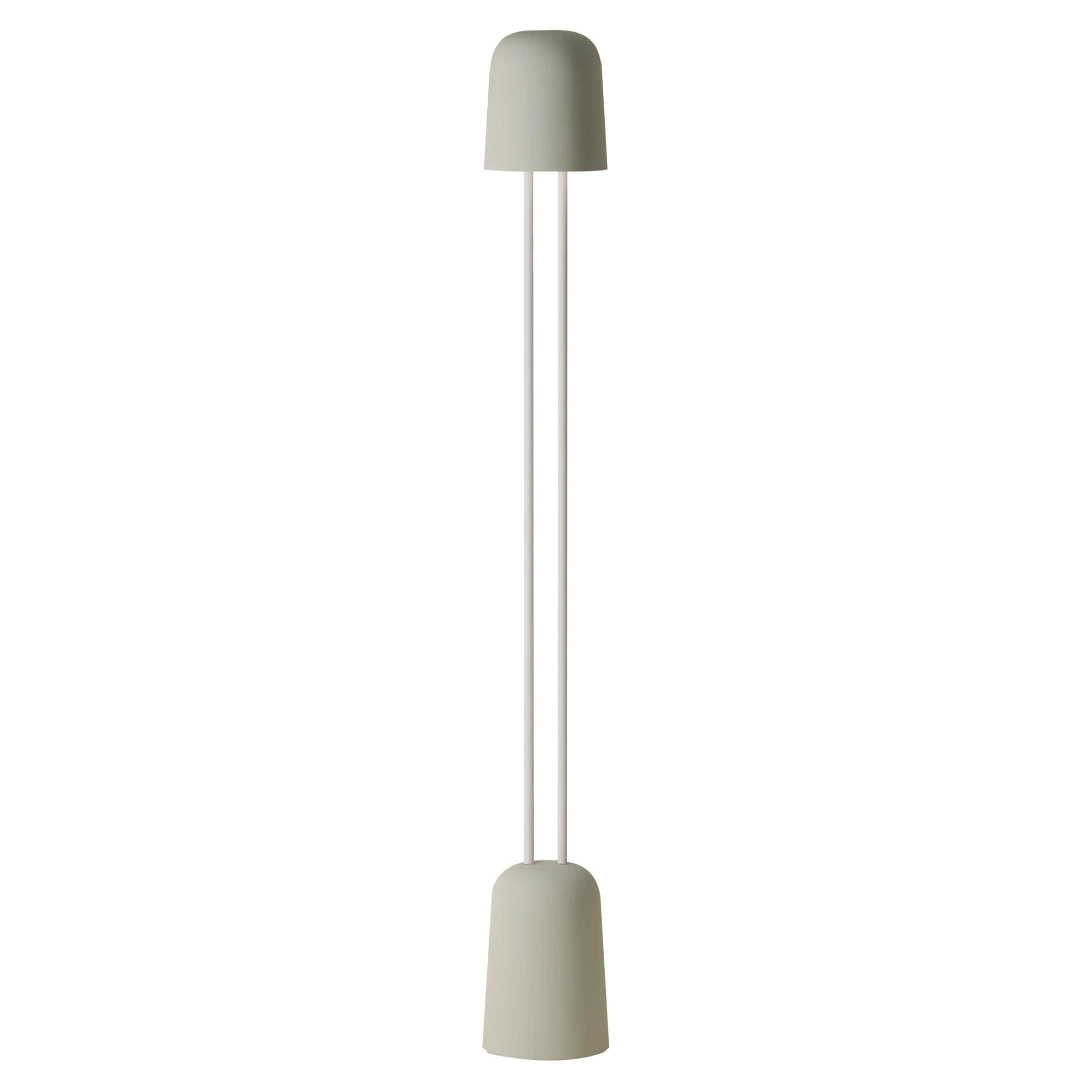 Gio Floor Light: Meadow + White