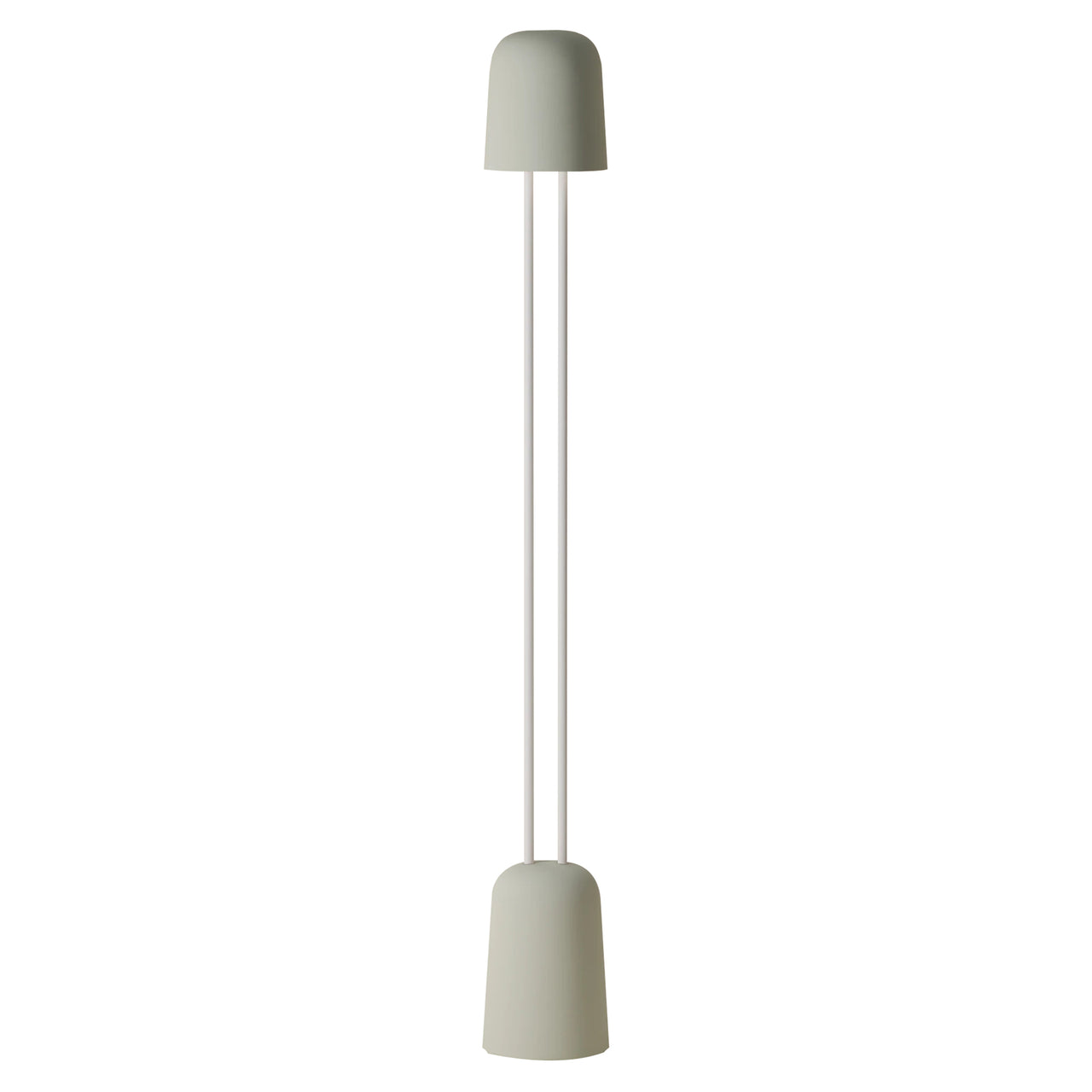 Gio Floor Light: Meadow + White
