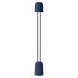 Gio Floor Light: Midnight + Black