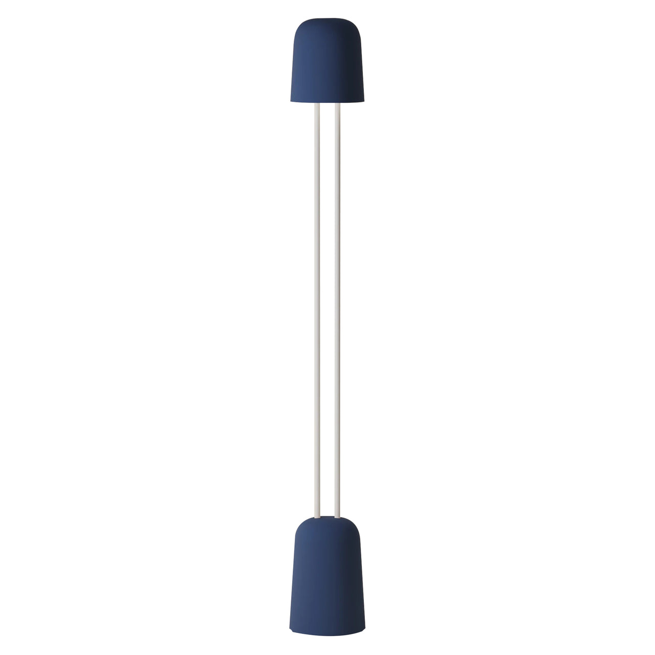 Gio Floor Light: Midnight + White