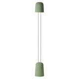 Gio Floor Light: Sage + White