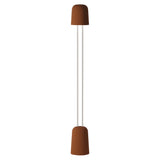 Gio Floor Light: Sedona + White