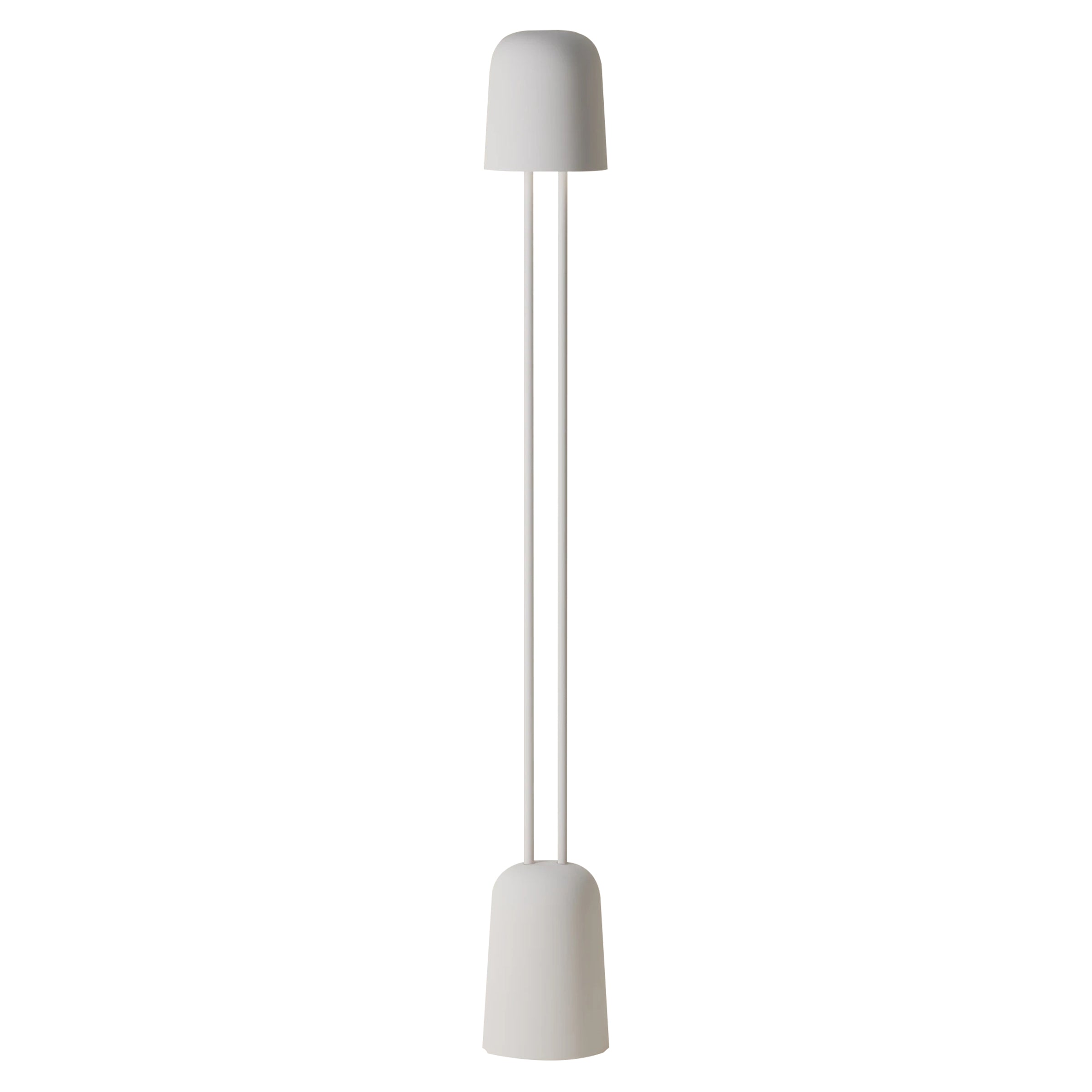 Gio Floor Light: Snow + White