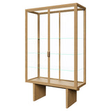 Private Vitrine: Light Stained Oak