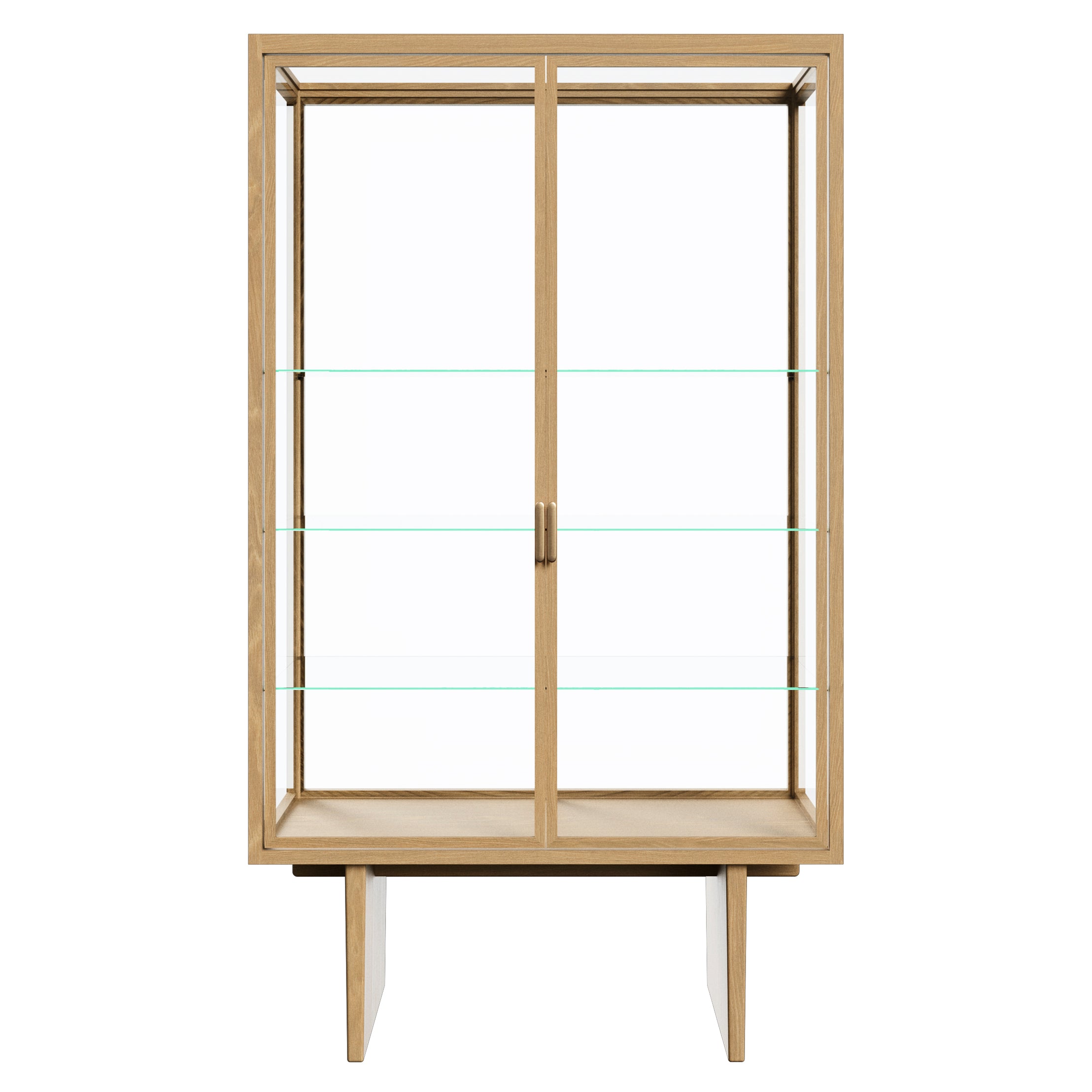 Private Vitrine: Light Stained Oak