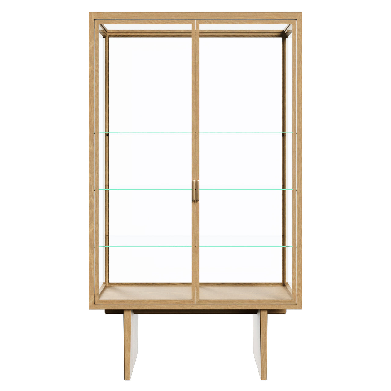 Private Vitrine: Light Stained Oak