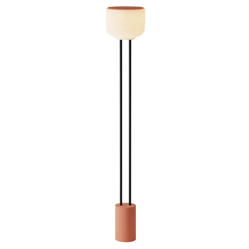 Arpeggio Floor Light: Blossom + Black