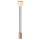Arpeggio Floor Light: Peach + Black