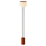 Arpeggio Floor Light: Sedona + Chrome