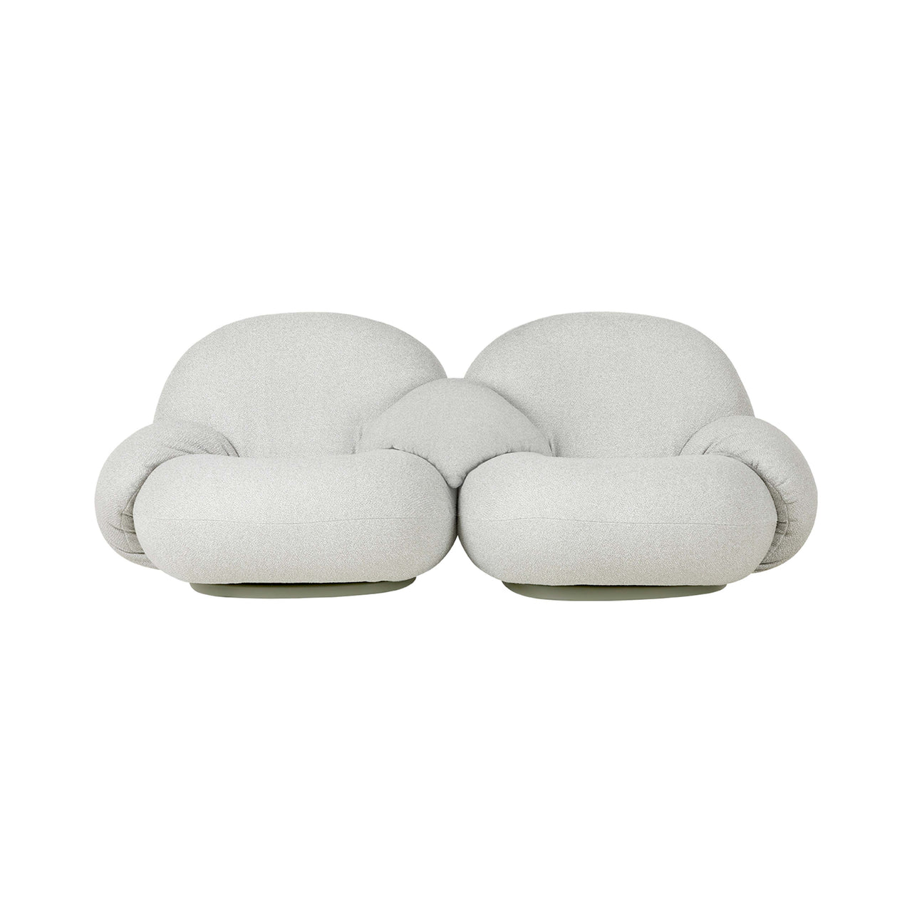 Pacha Sofa: Outdoor + 2 Seater + With Middle Armrest