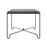 Tropique Dining Table: Outdoor + Black