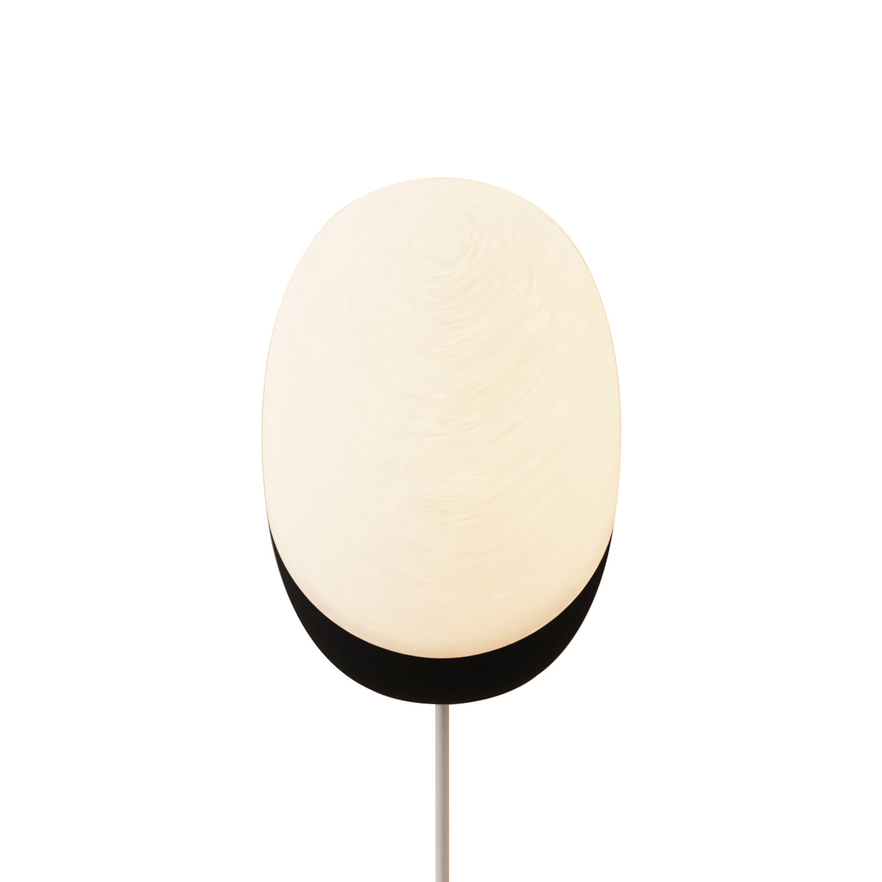 Kobble Wall Light: Carbon