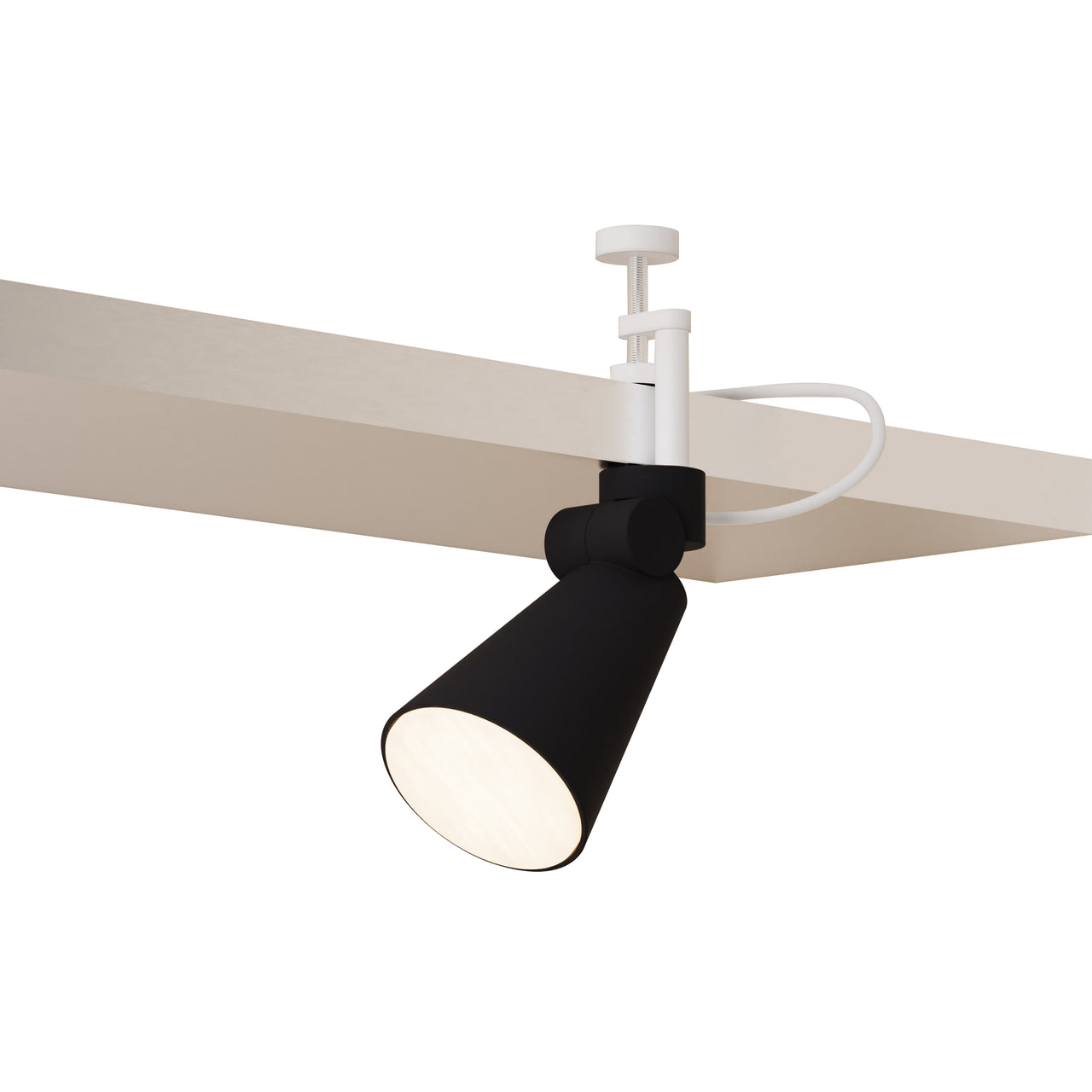 Aim Clamp Light: Carbon + White