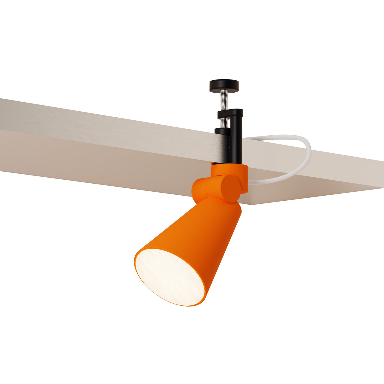 Aim Clamp Light: Persimmon + Black