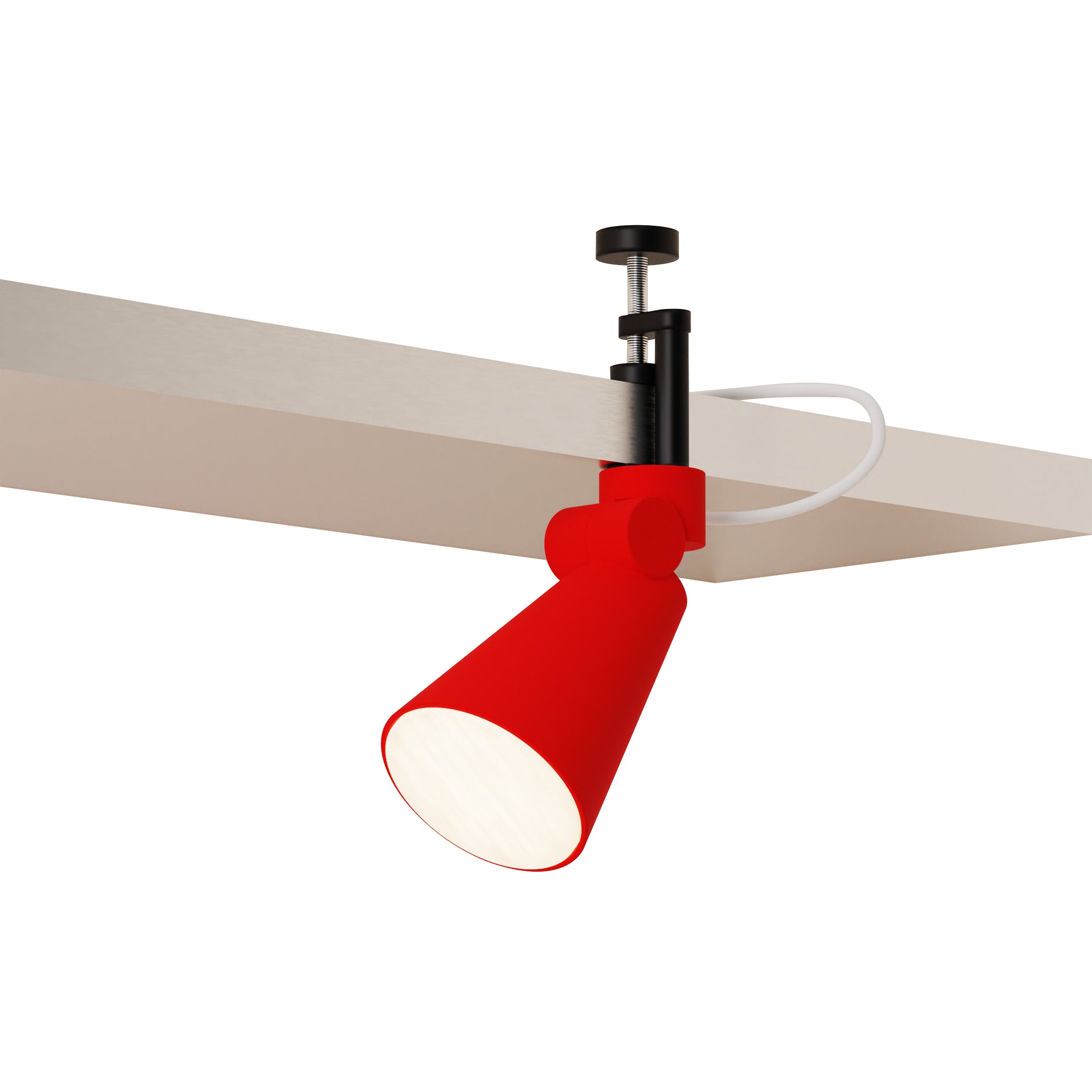 Aim Clamp Light: Poppy + Black