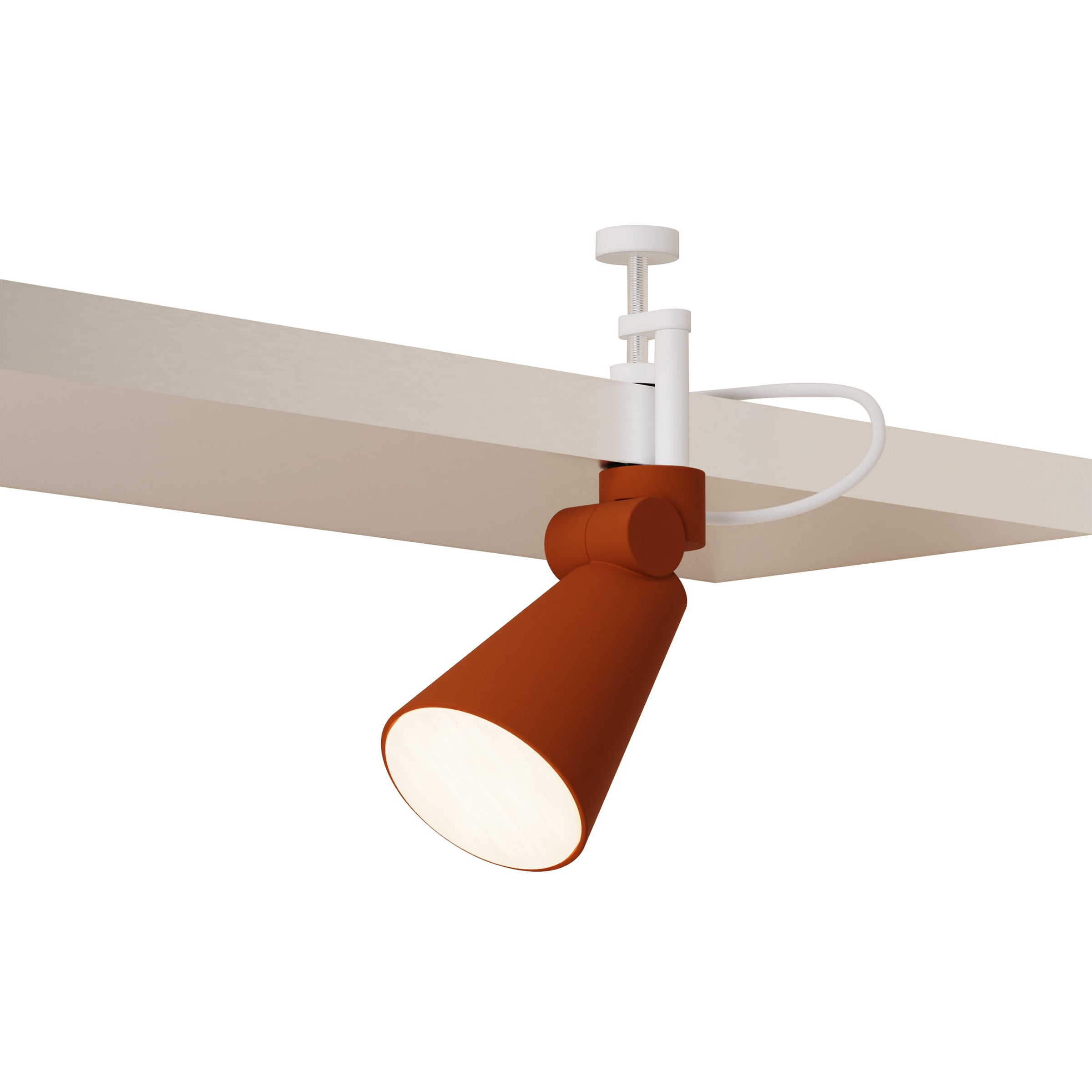 Aim Clamp Light: Sedona + White