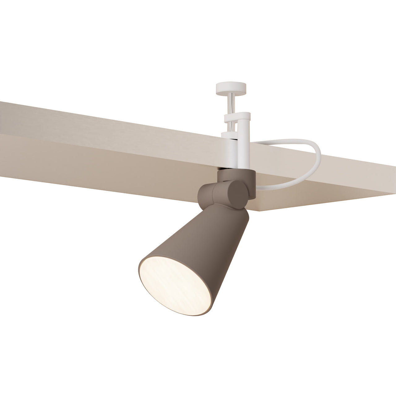Aim Clamp Light: Smoke + White