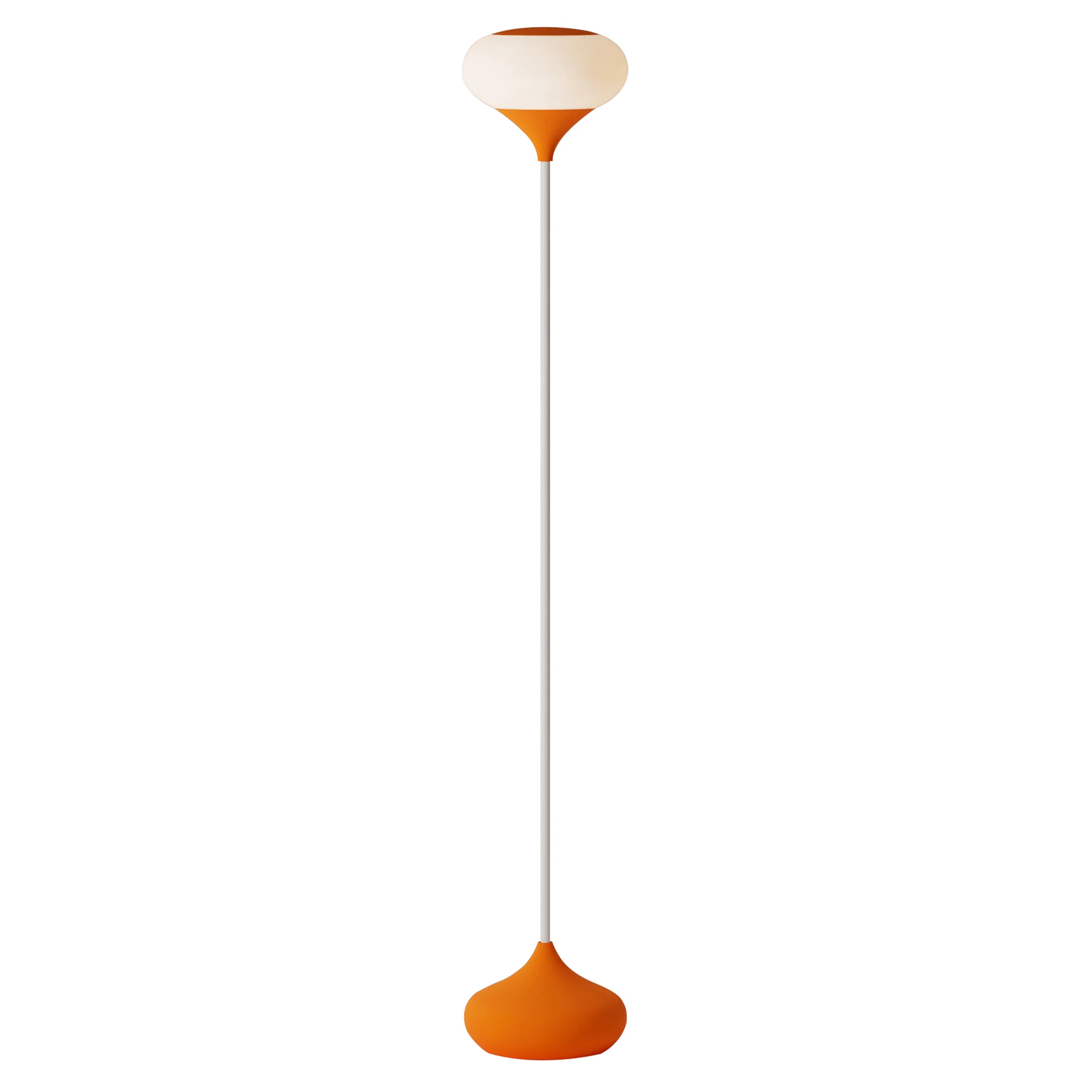Kobble Floor Light: Persimmon + White