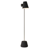 Aim Floor Light: Carbon + Chrome