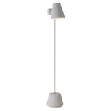 Aim Floor Light: Mist + Chrome