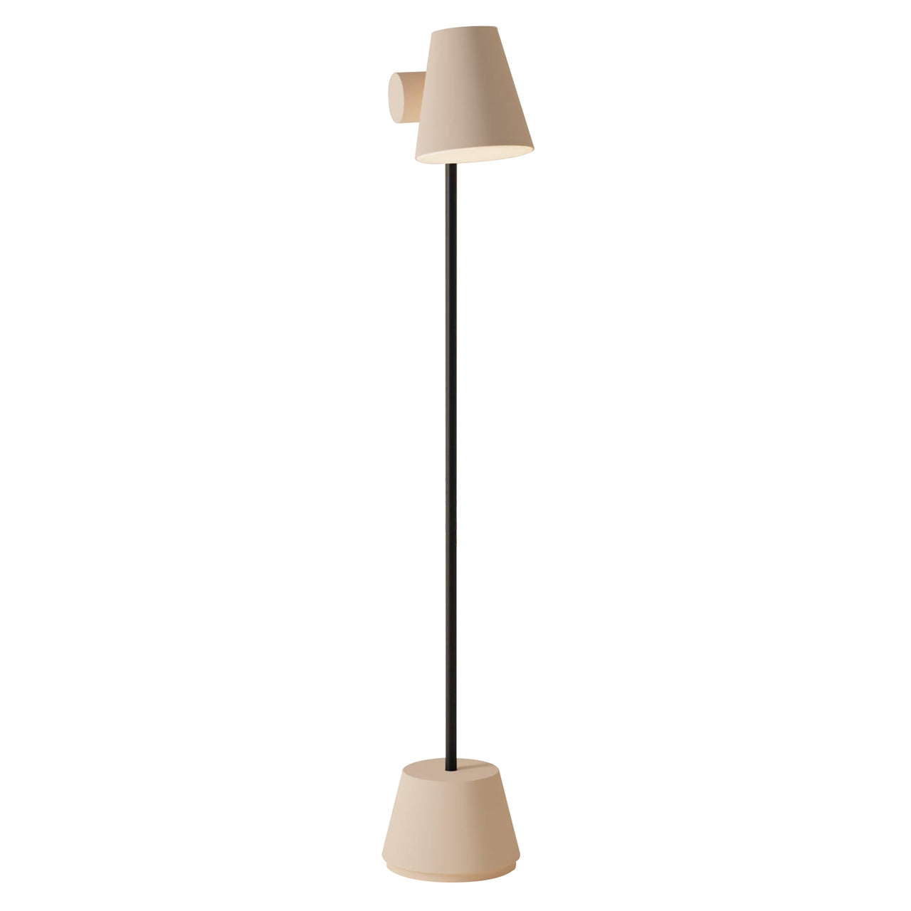 Aim Floor Light: Peach + Black