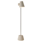 Aim Floor Light: Sand + Chrome