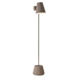 Aim Floor Light: Smoke + Chrome